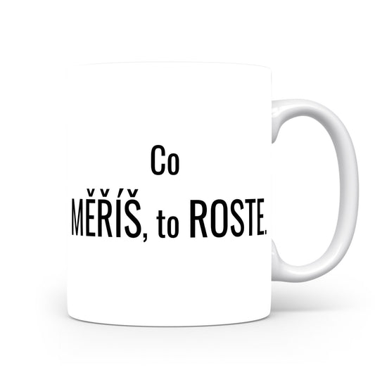 Motivační hrnek – Co měříš