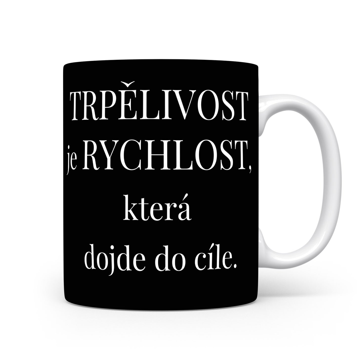 Motivační hrnek – TRPĚLIVOST je RYCHLOST