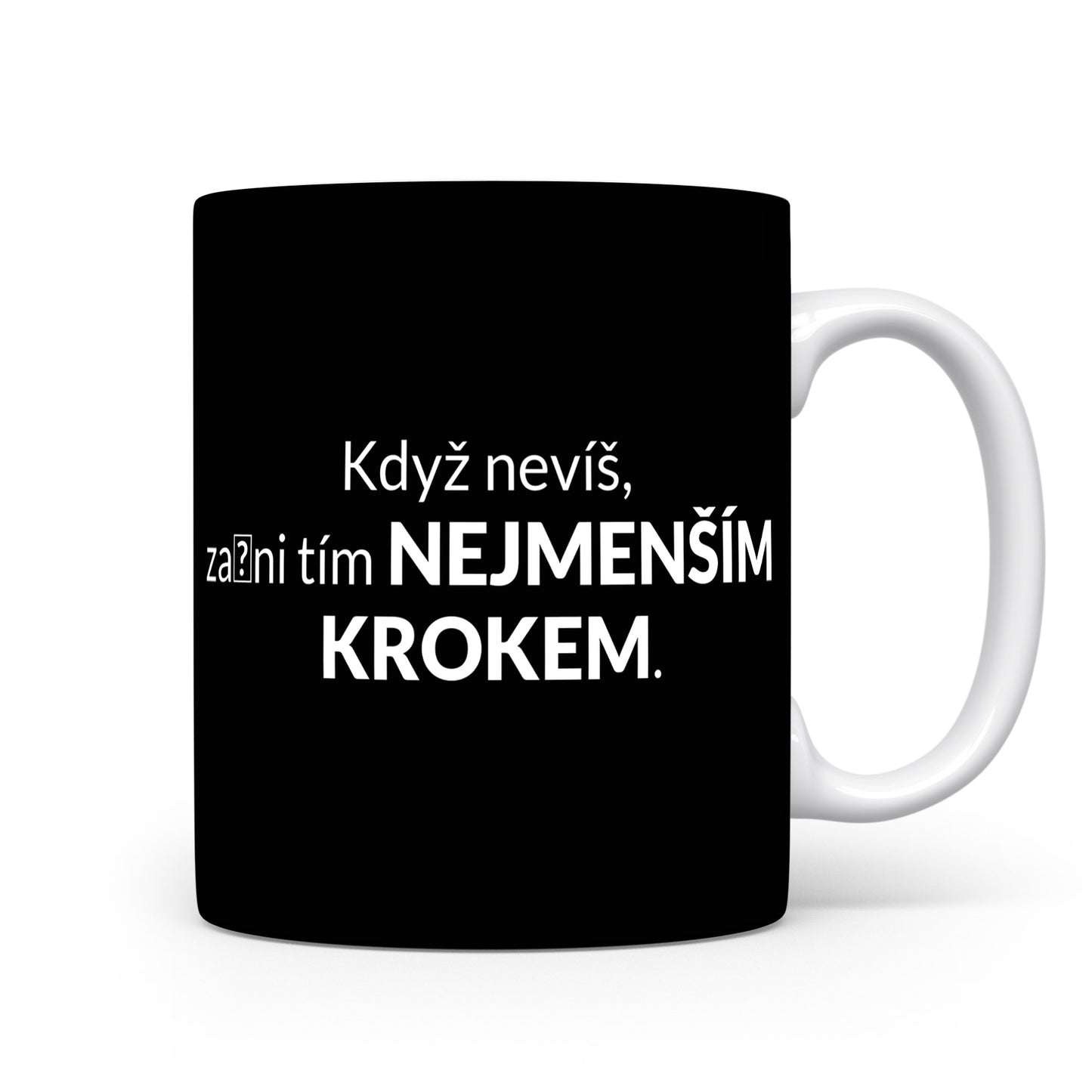 Motivační hrnek – NEJMENŠÍM KROKEM