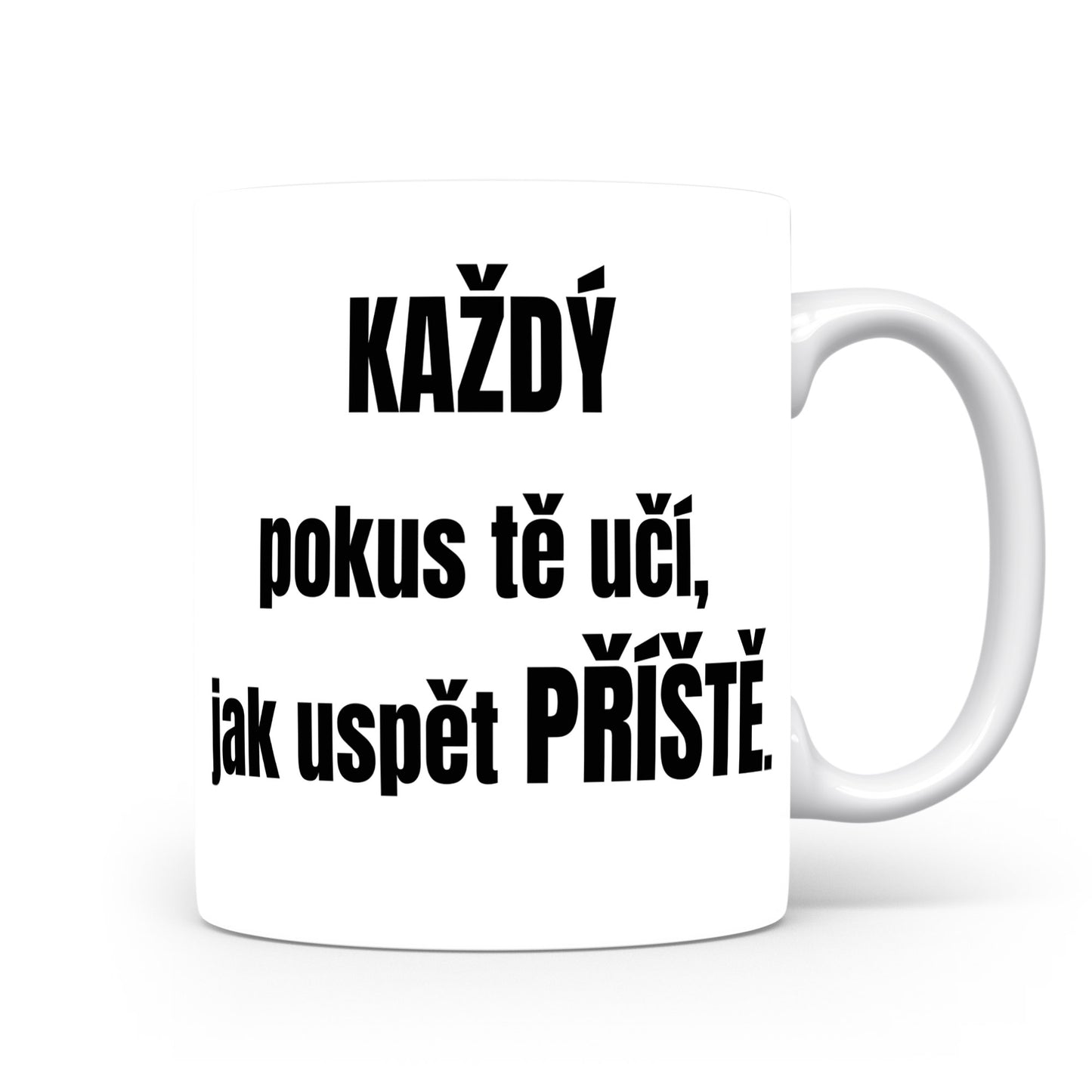Motivační hrnek – KAŽDÝ pokus tě učí