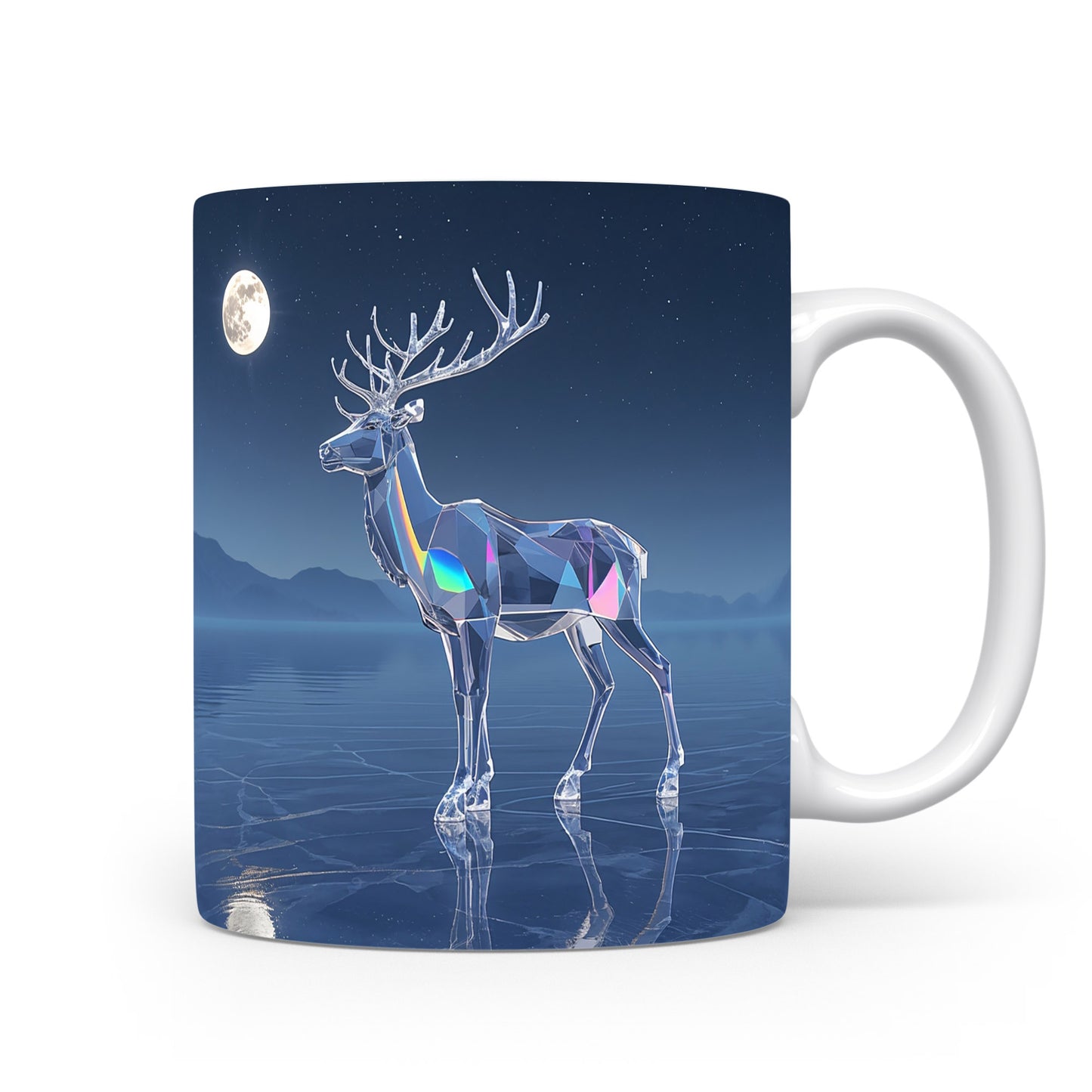 Hrnek s křišťálovým sobem.