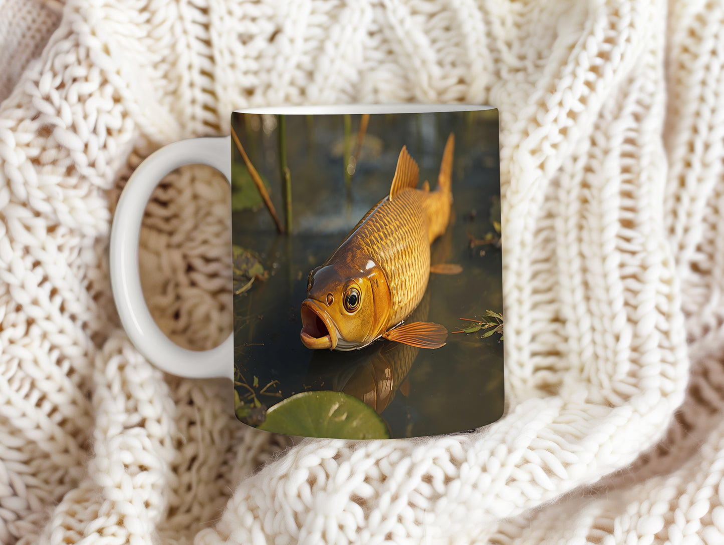 Hrnek s motivem z vodního světa – Zlaté hlubiny