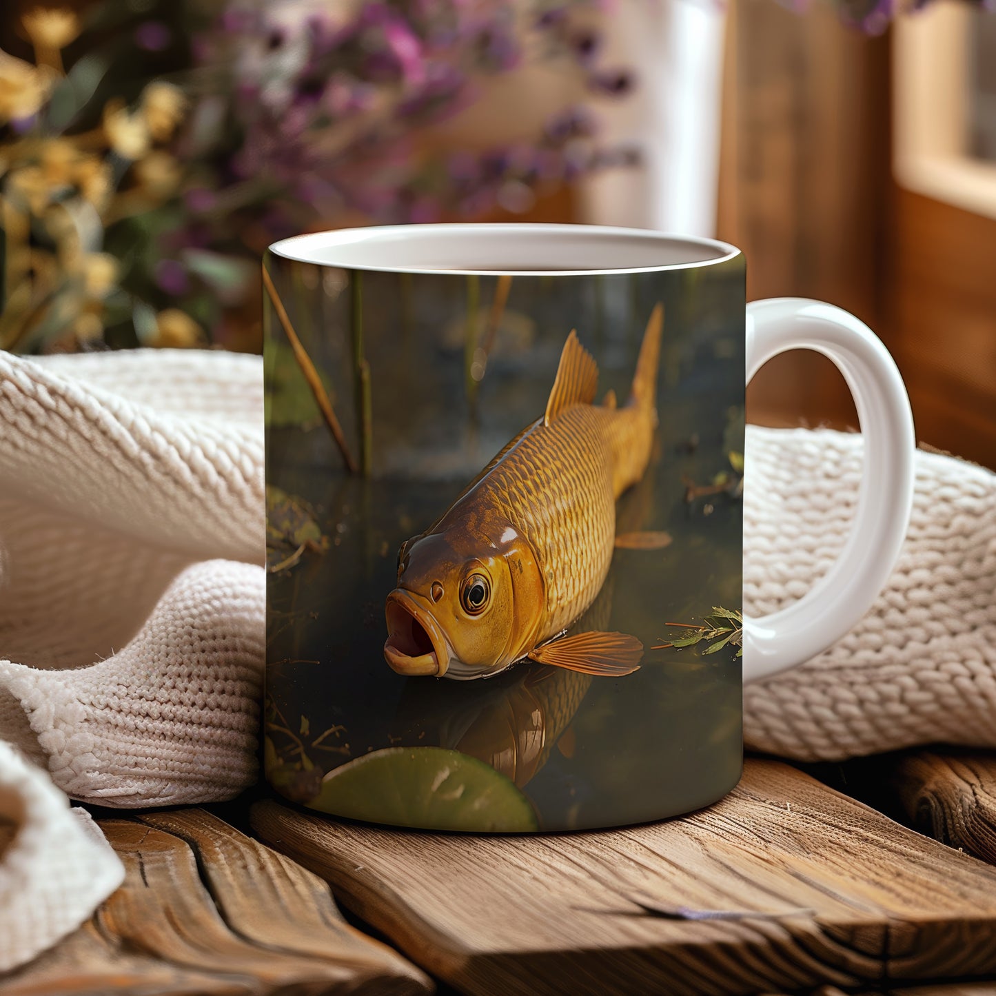 Hrnek s motivem z vodního světa – Zlaté hlubiny