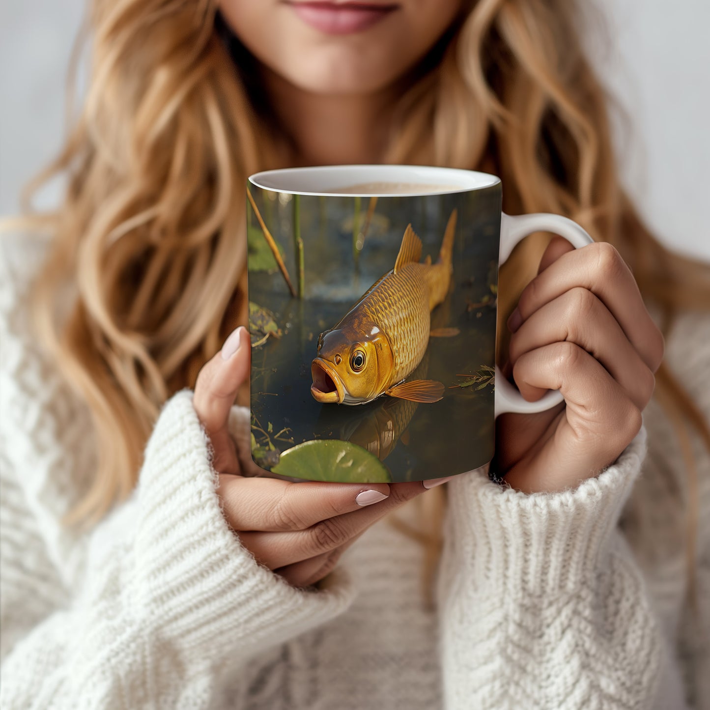 Hrnek s motivem z vodního světa – Zlaté hlubiny