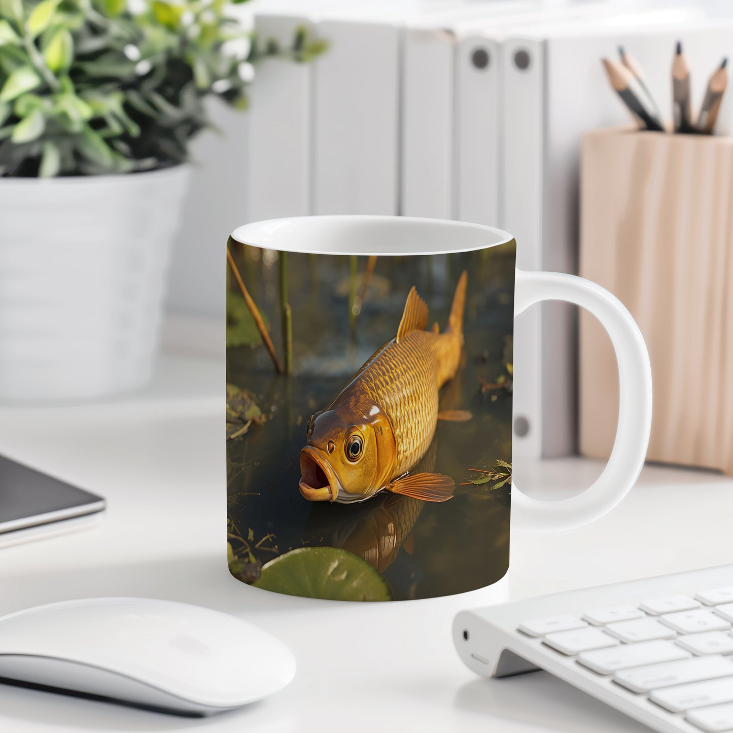 Hrnek s motivem z vodního světa – Zlaté hlubiny