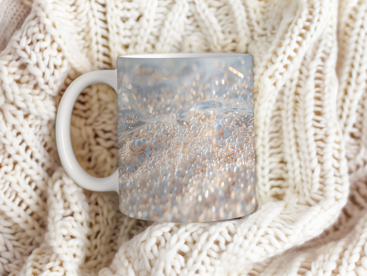 Hrnek s motivem z vodního světa – Perlová symfonie