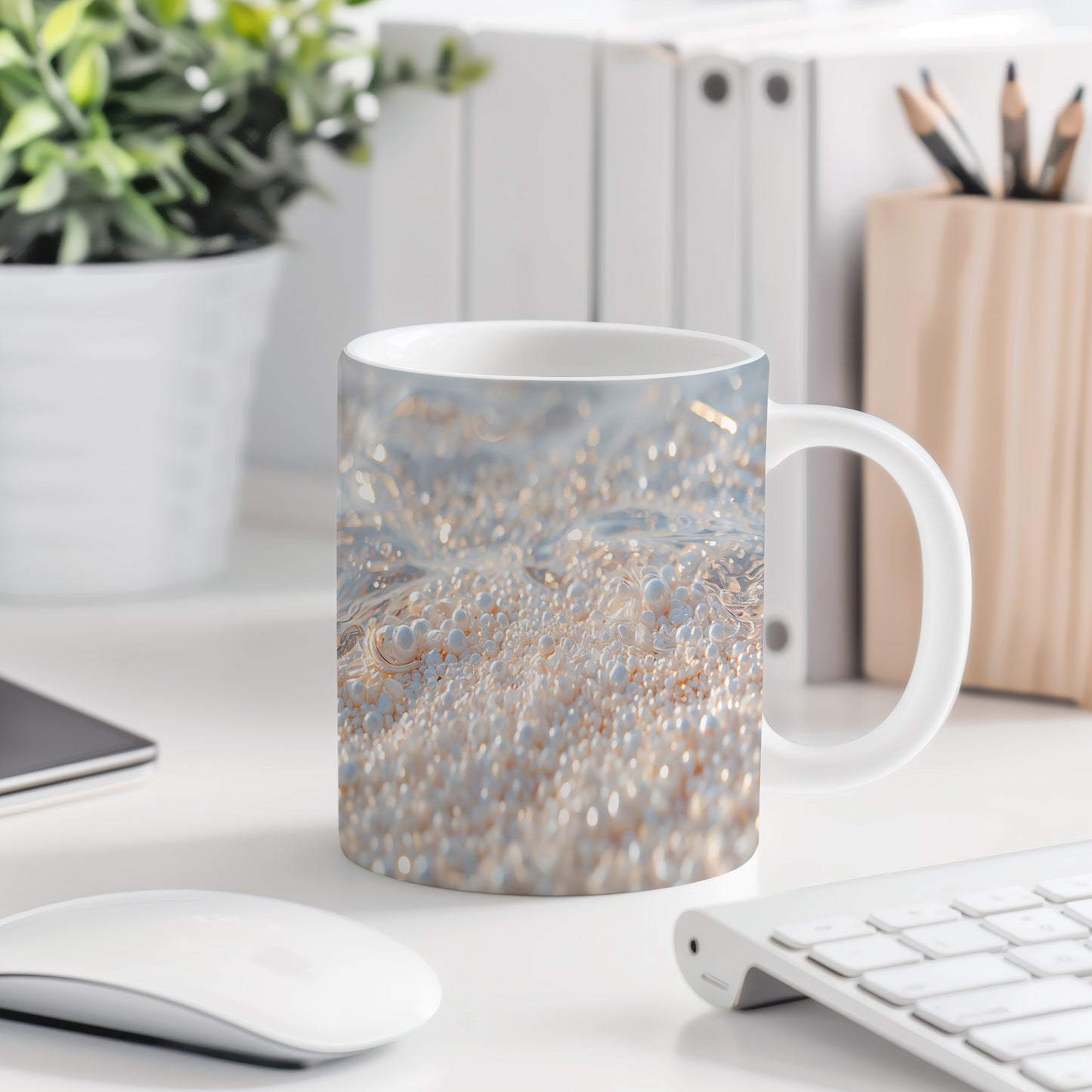 Hrnek s motivem z vodního světa – Perlová symfonie