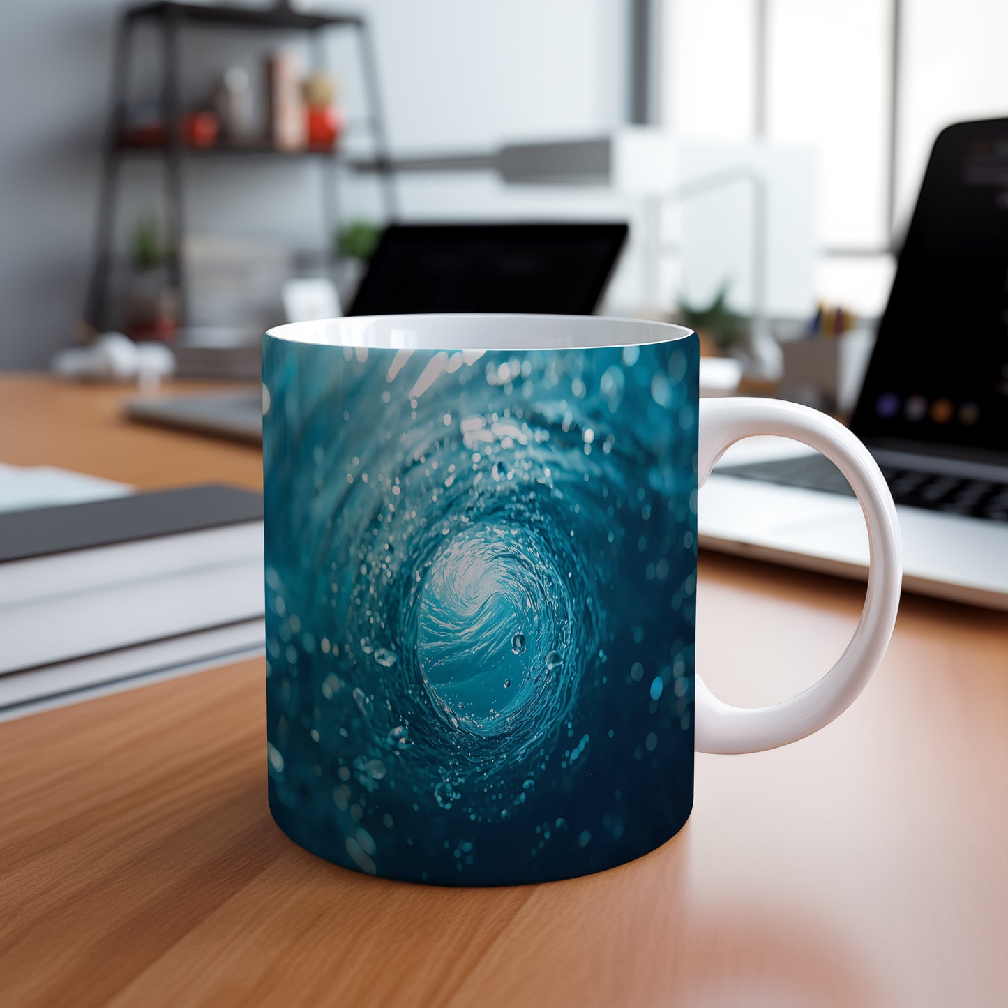 Hrnek s motivem z vodního světa – Vodní vír