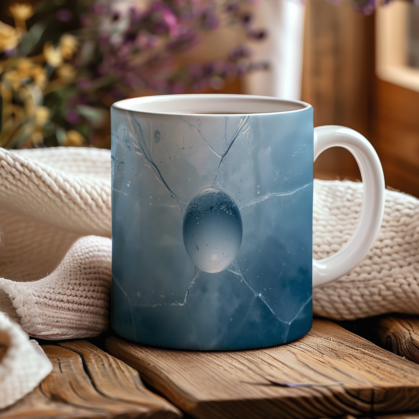 Hrnek s motivem z vodního světa – Kouzlo ledového oceánu