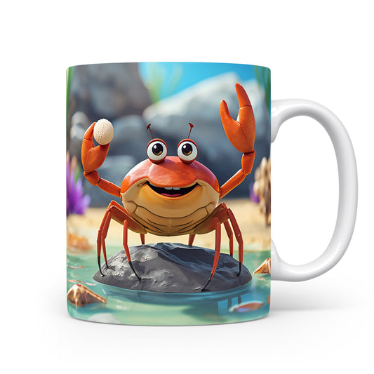 Krab na hrnku