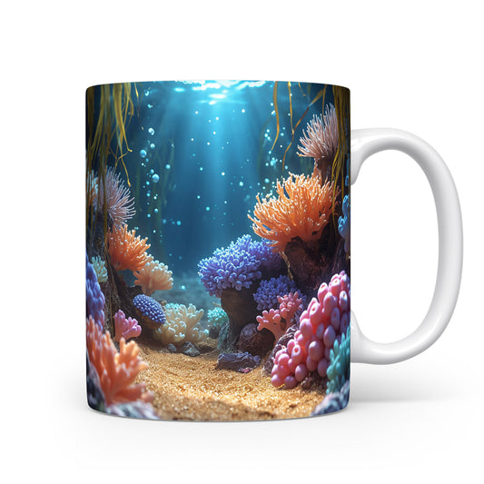 Hrnek s korálovým motivem