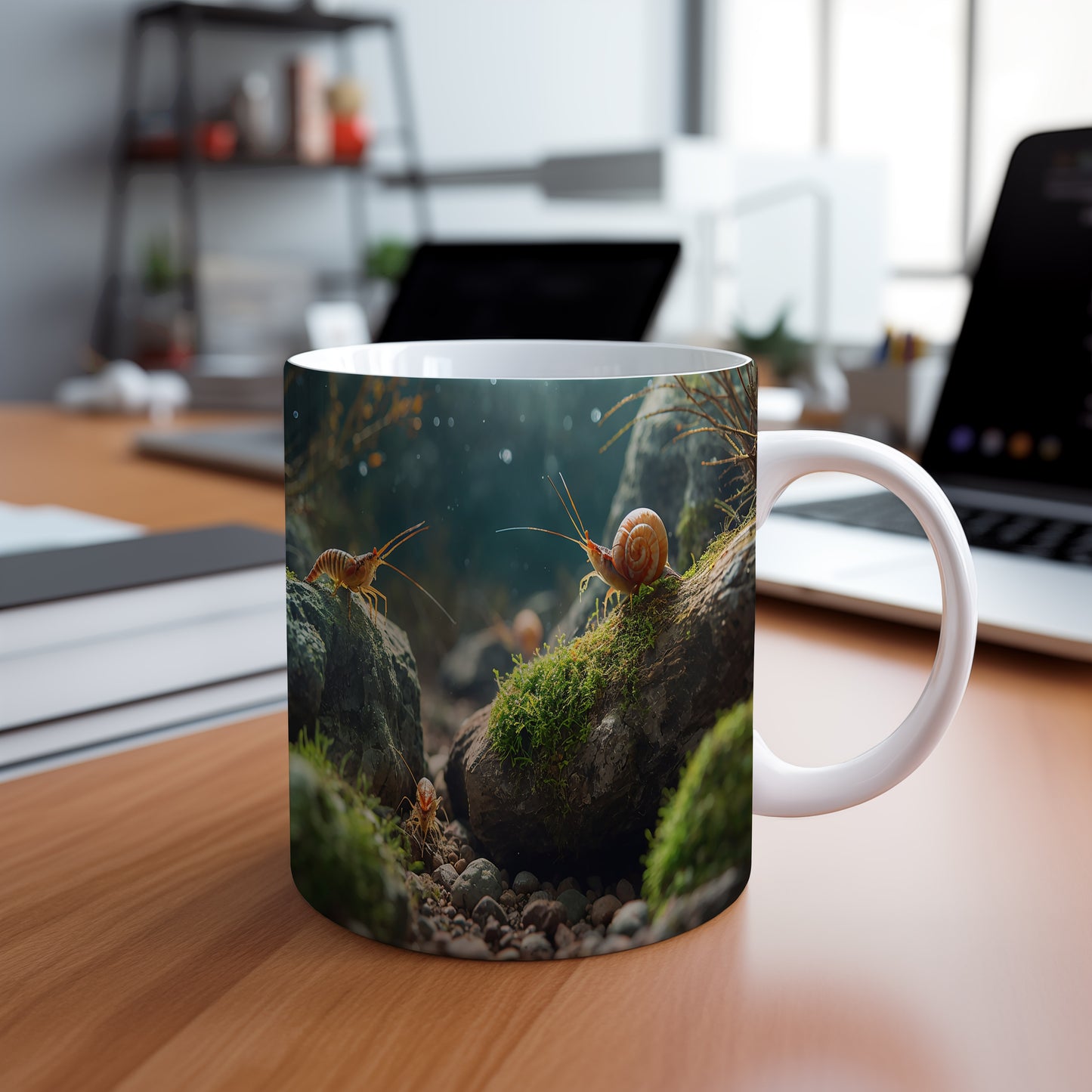 Hrnek s motivem z vodního světa – Podmořské dobrodružství