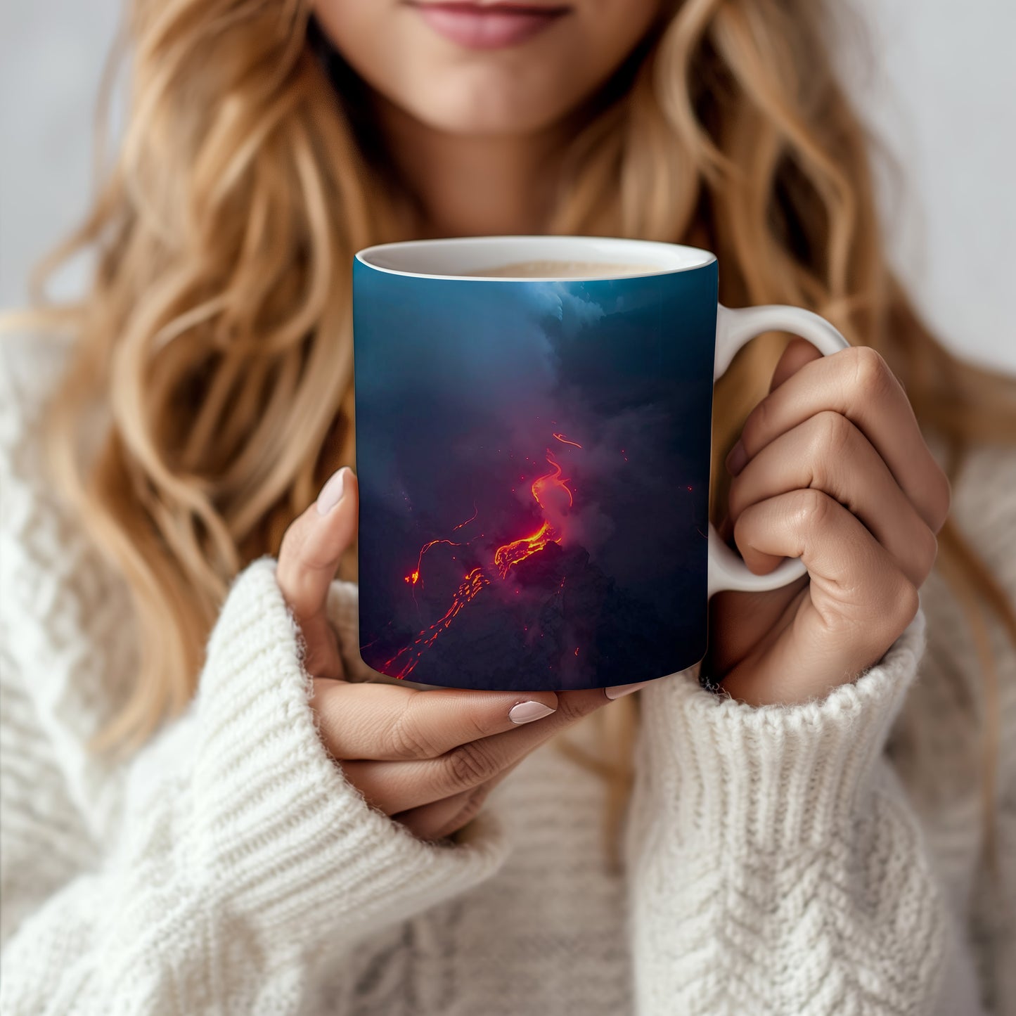 Hrnek s motivem z vodního světa – Žár oceánského srdce