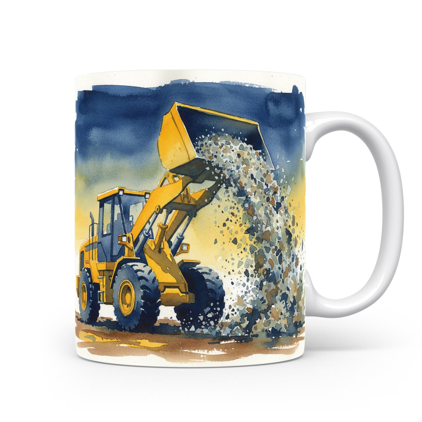 Hrnek s akvarelovým nakladačem