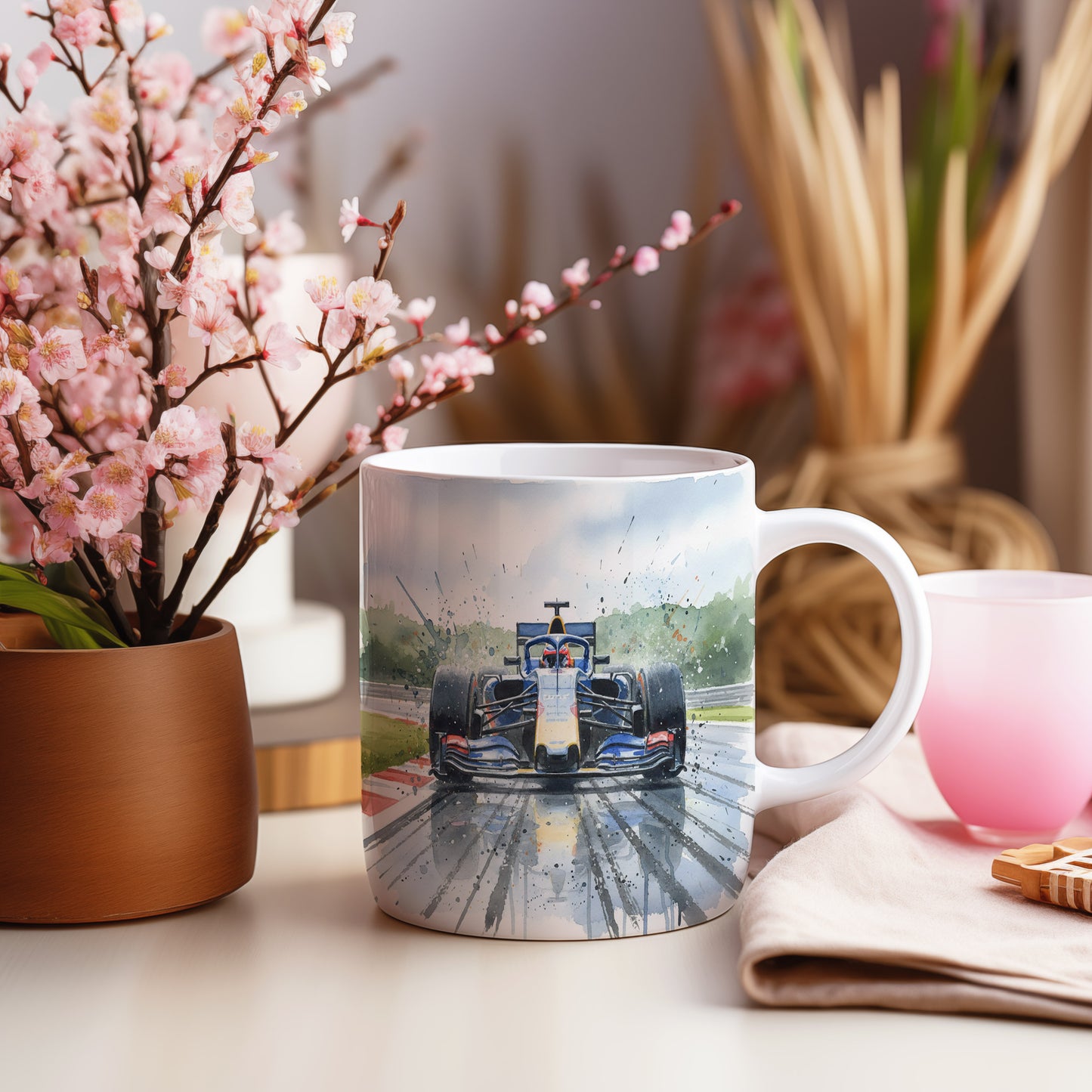 Hrnek s formulí na mokré trati