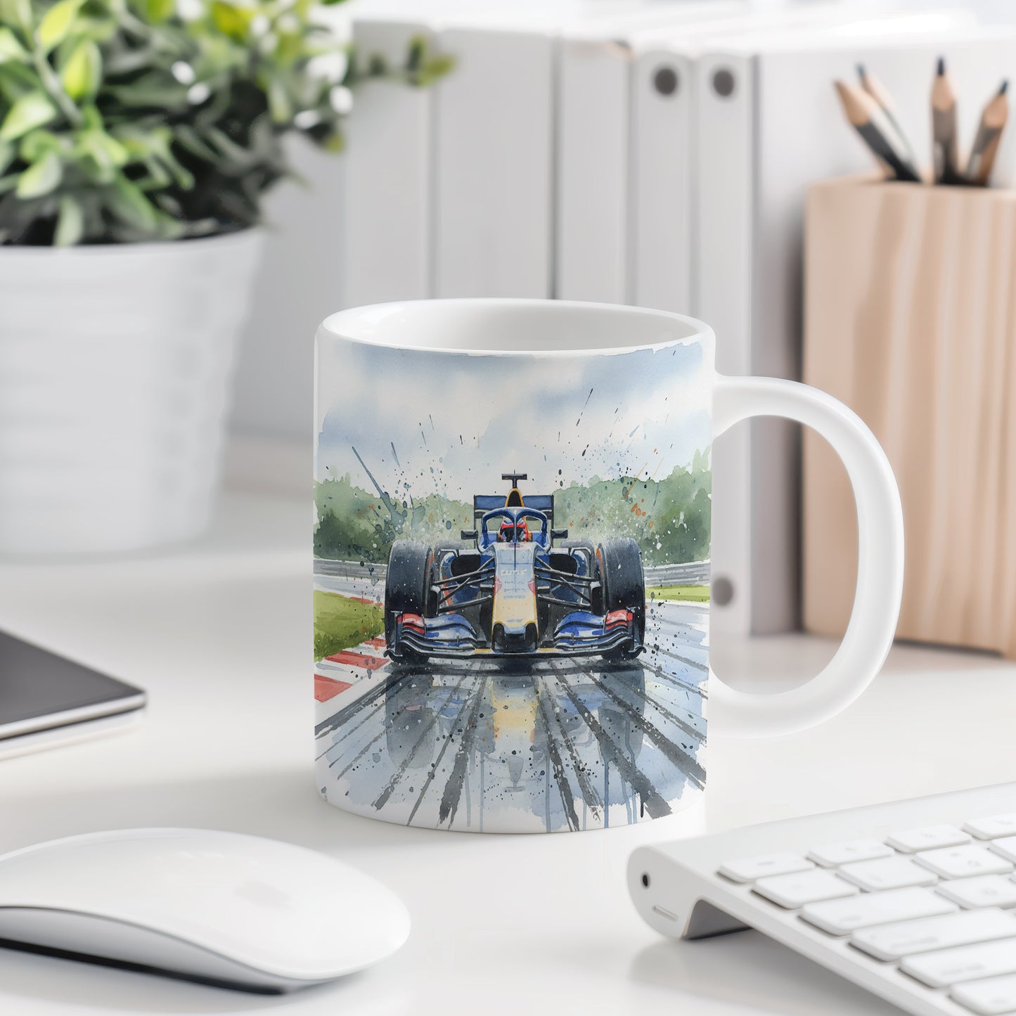 Hrnek s formulí na mokré trati