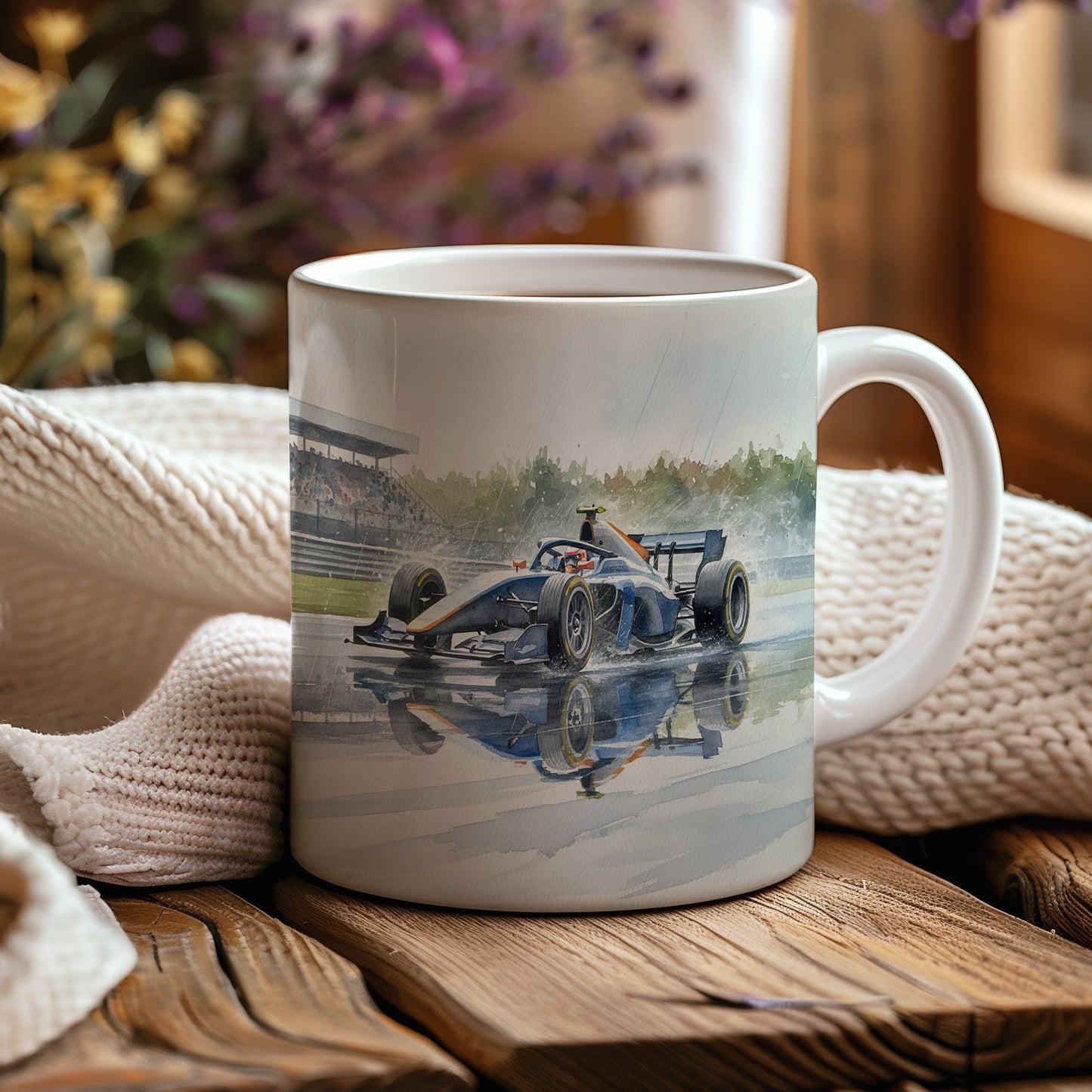 Hrnek s formulí na mokré trati