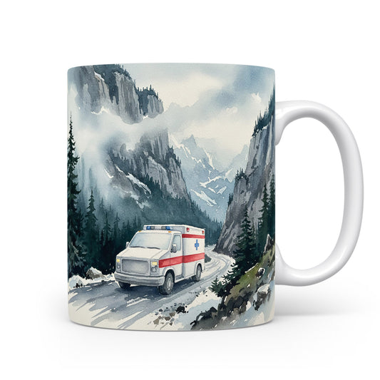 Pohotovostní vůz v horách