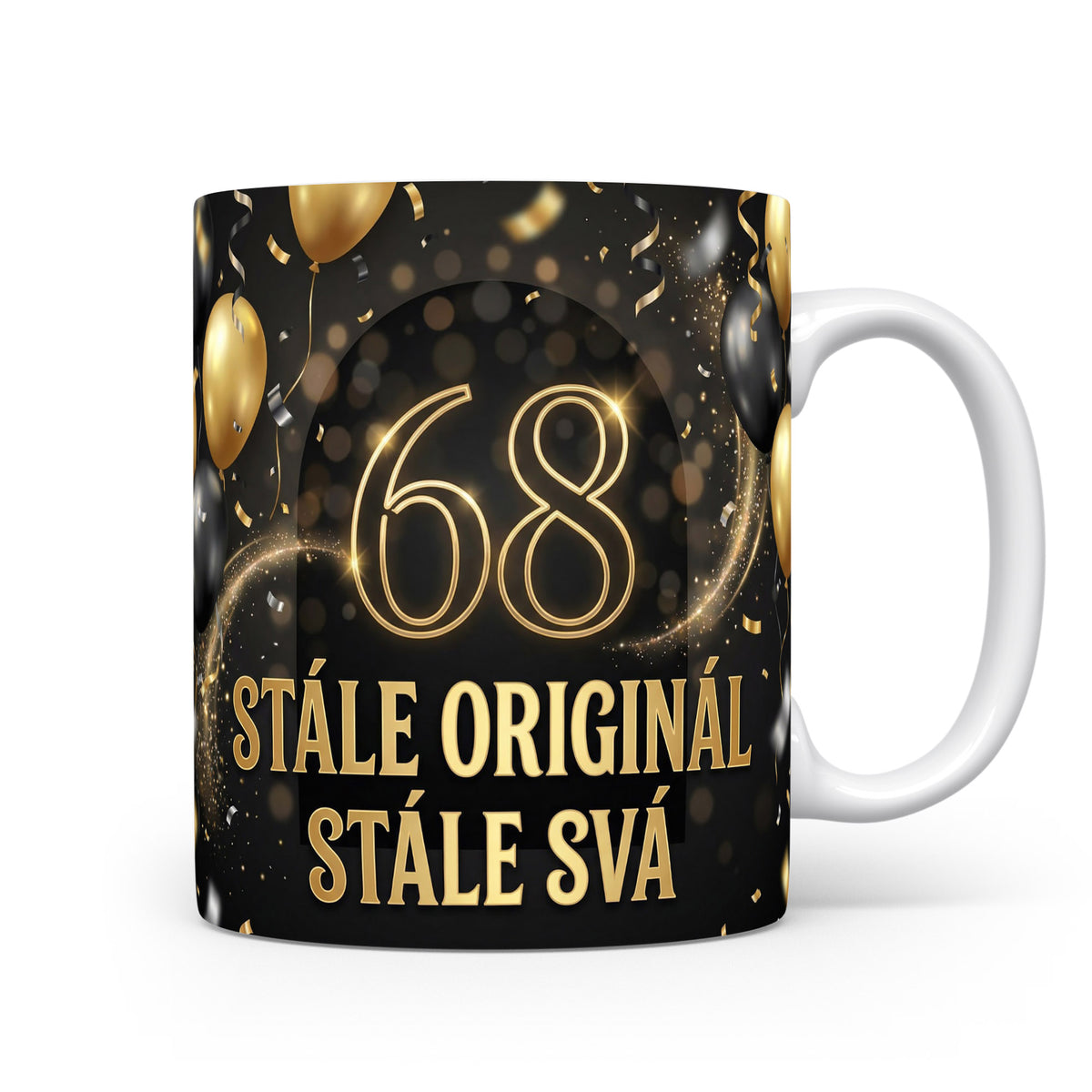 Narozeninový hrnek 68 let