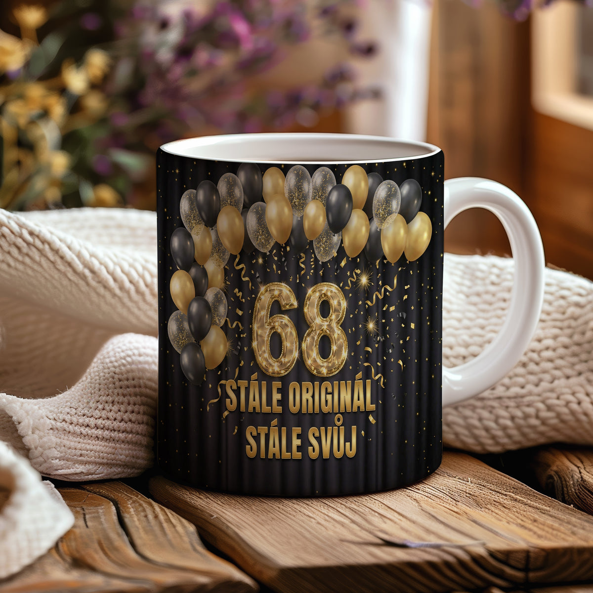 Narozeninový hrnek 68 let – STÁLE ORIGINÁL, STÁLE SVŮJ