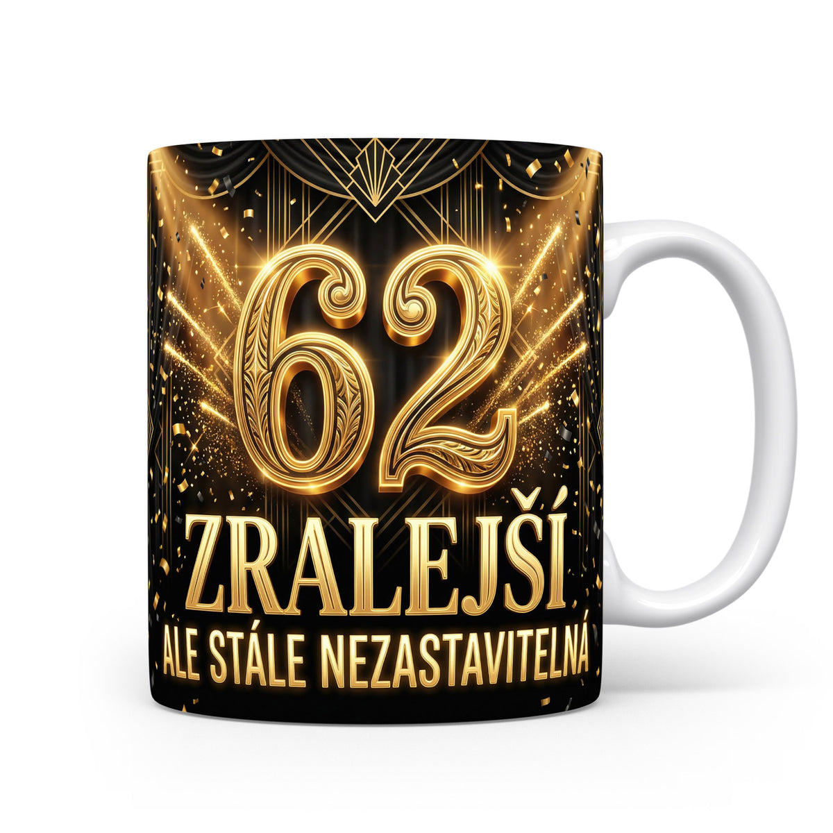 Narozeninový hrnek 62 zralejší