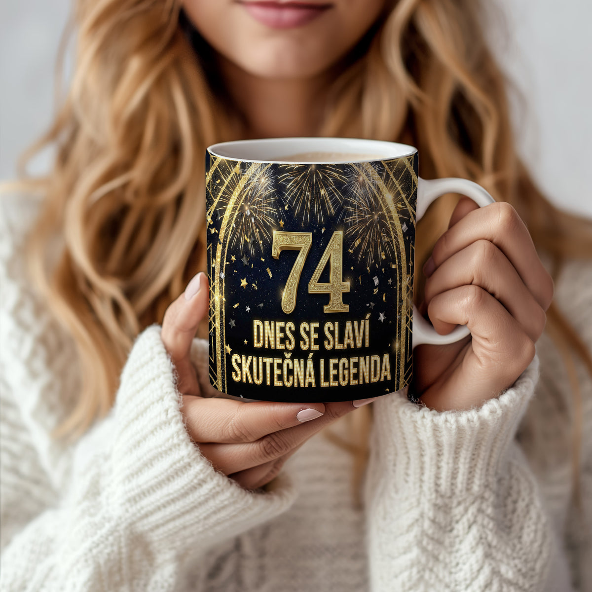Narozeninový hrnek 74 let – DNES SE SLAVÍ SKUTEČNÁ LEGENDA