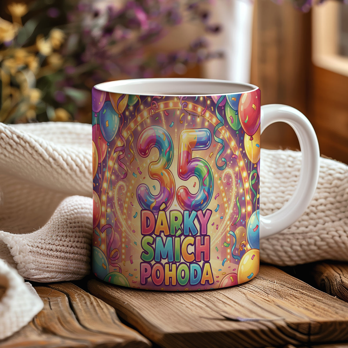 Narozeninový hrnek 35 let – DÁRKY SMÍCH POHODA