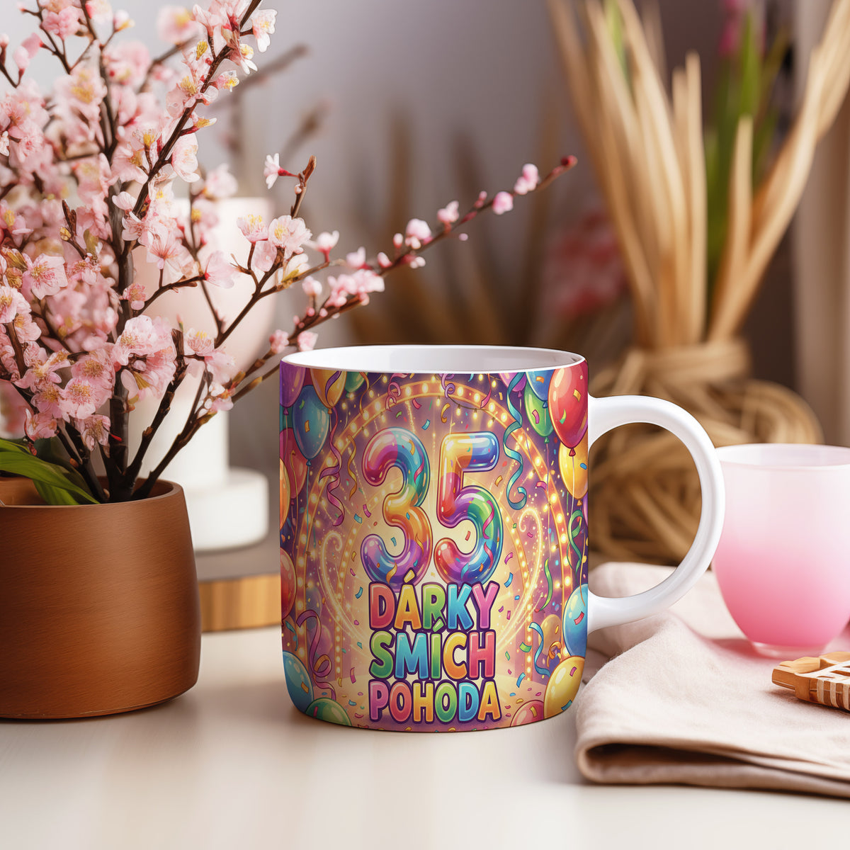 Narozeninový hrnek 35 let – DÁRKY SMÍCH POHODA