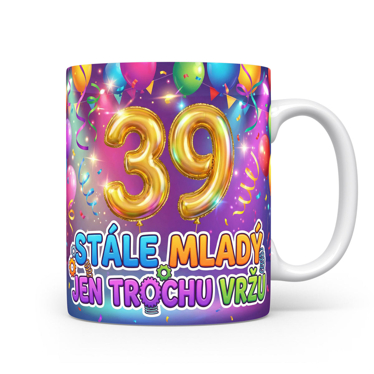Narozeninový hrnek s číslem 39