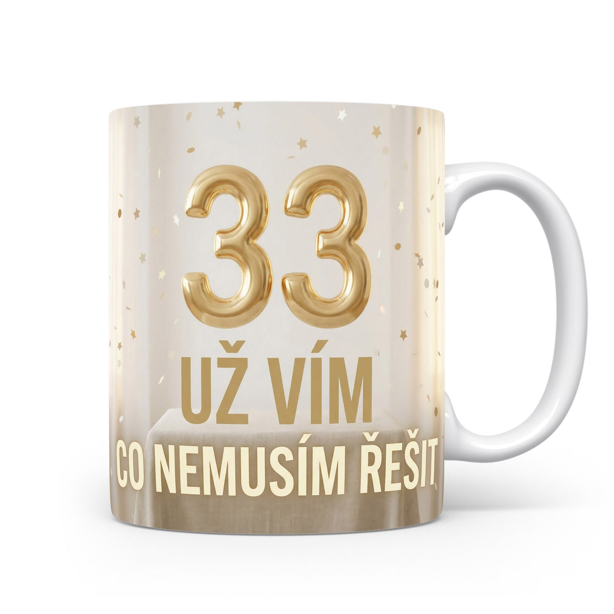 Narozeninový hrnek s číslem 33