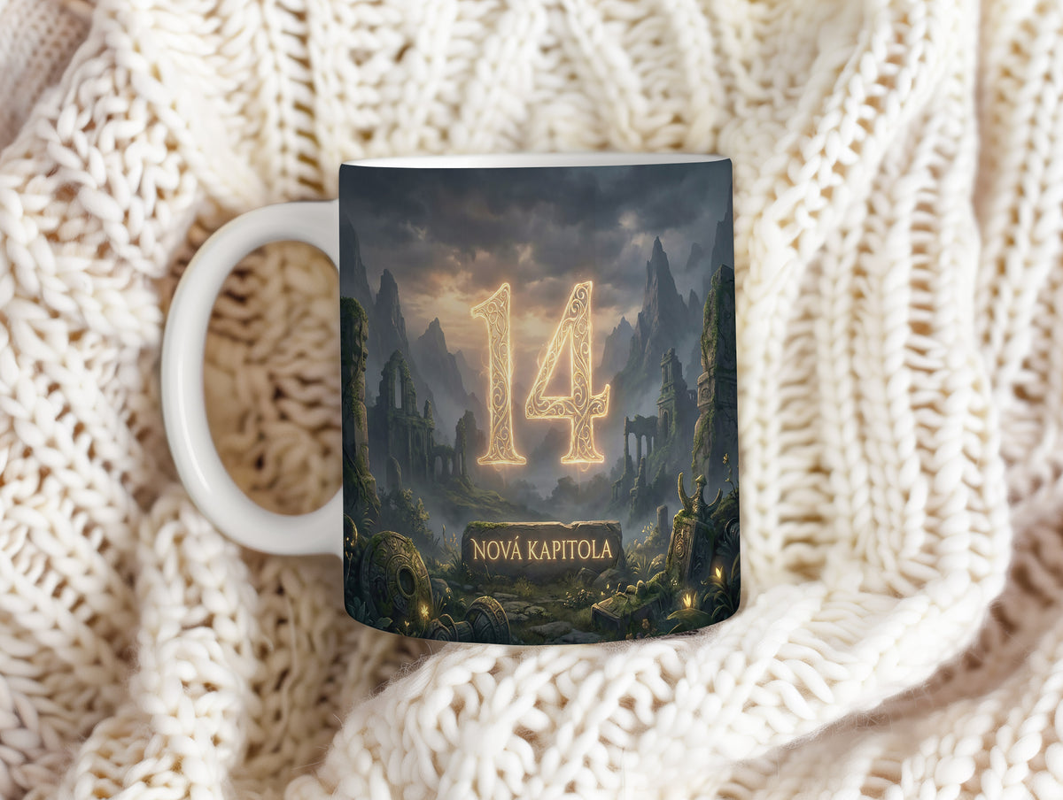 Narozeninový hrnek 14 let – NOVÁ KAPITOLA