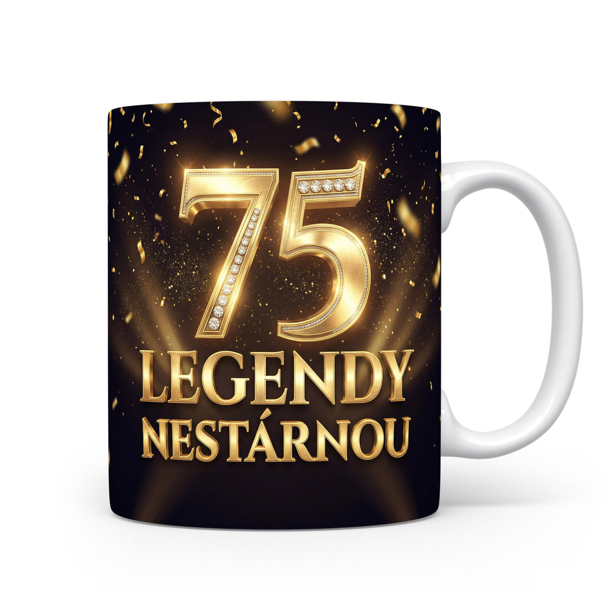 Hrnček s nápisem LEGENDY NESTÁRNOU