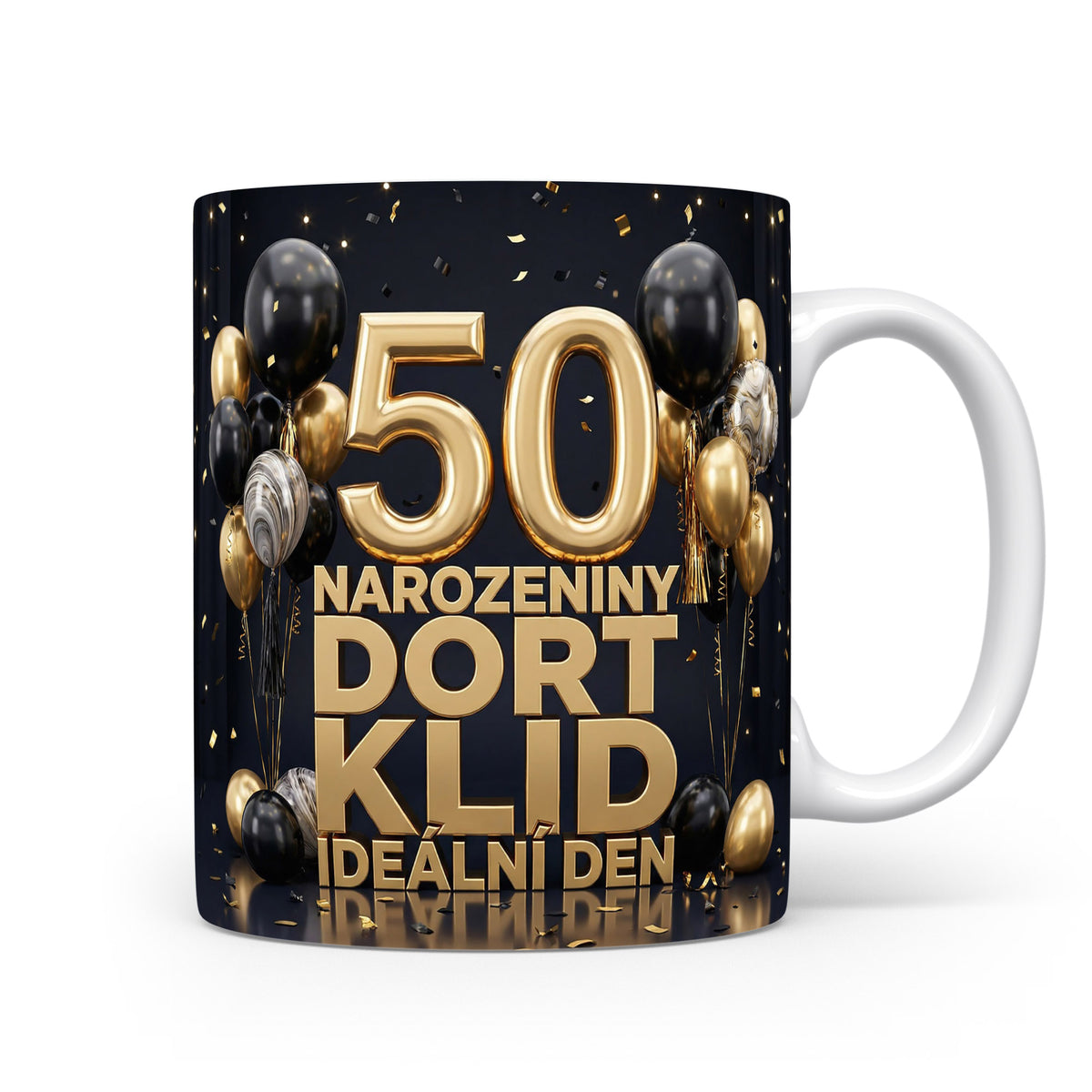 Hrnček s nápisem k 50. narozeninám
