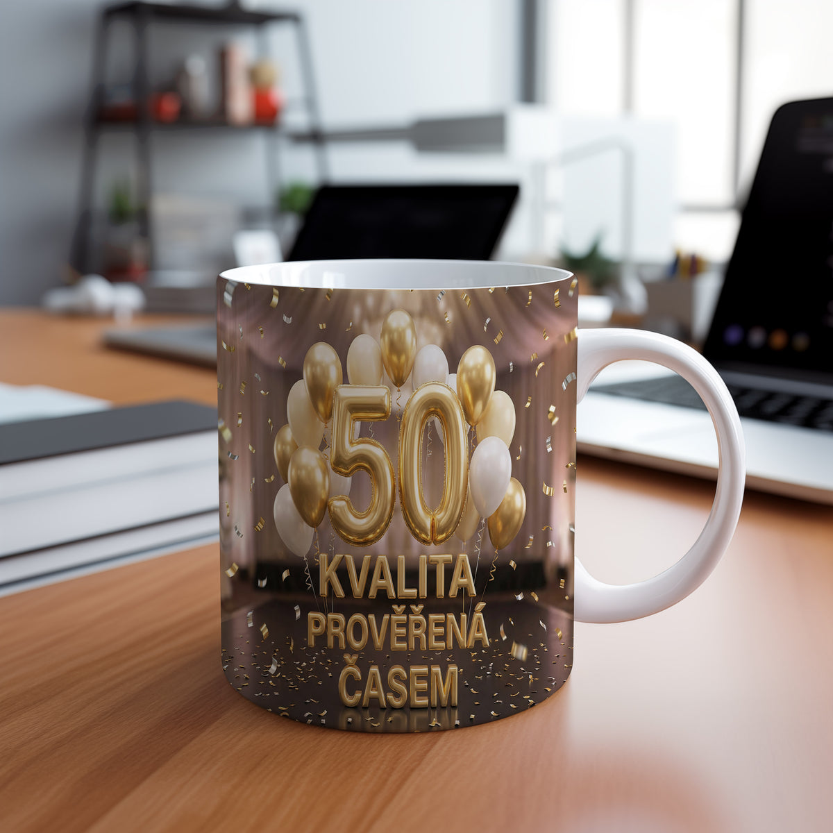 Narozeninový hrnek 50 let – KVALITA PROVĚŘENÁ ČASEM