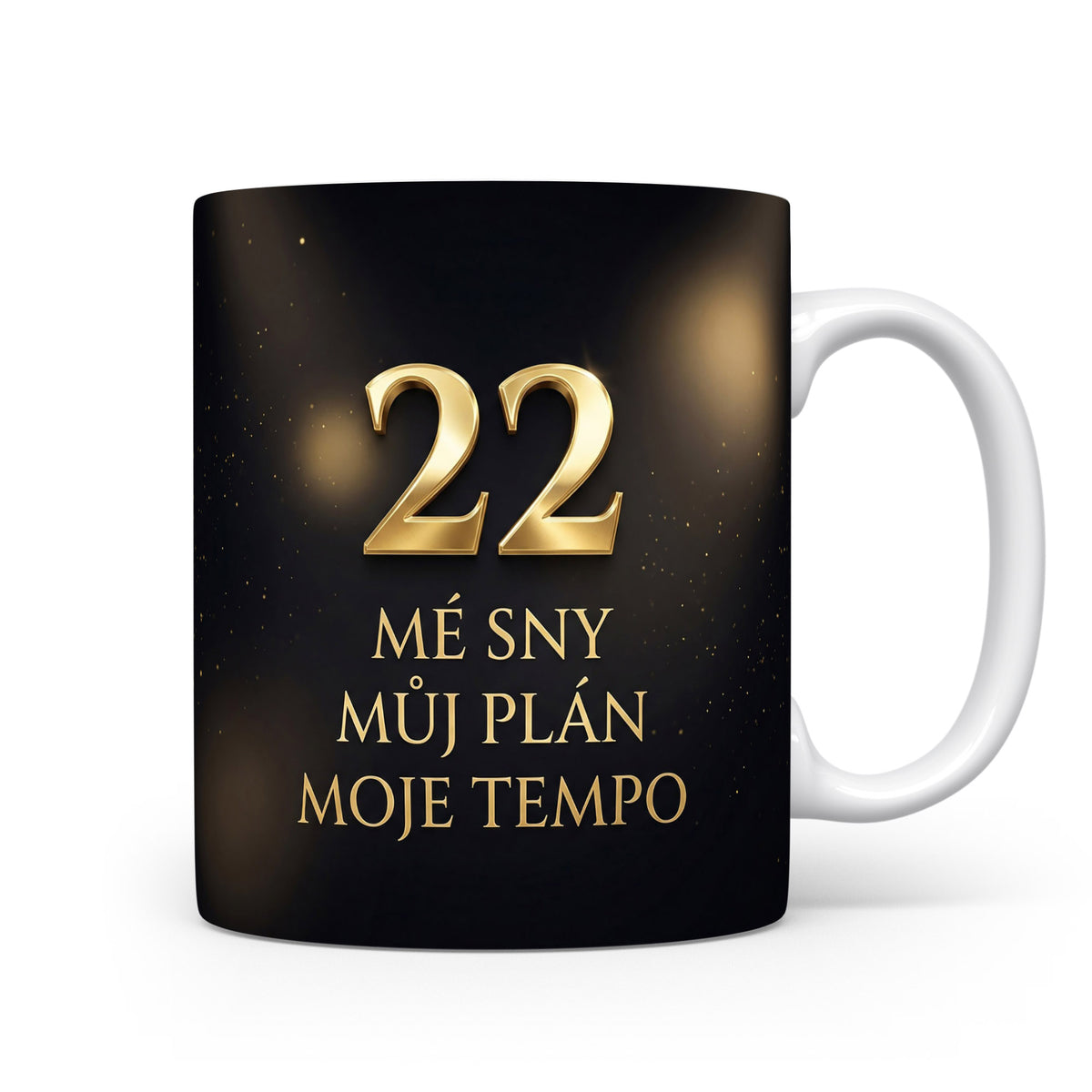 Narozeninový hrnek s číslem 22