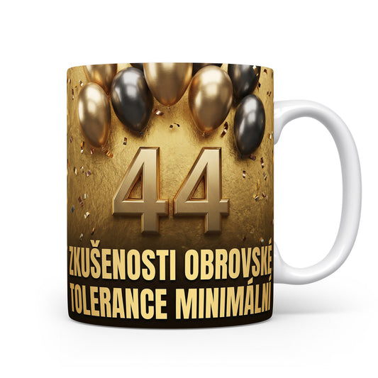 Narozeninový hrnek se sloganem
