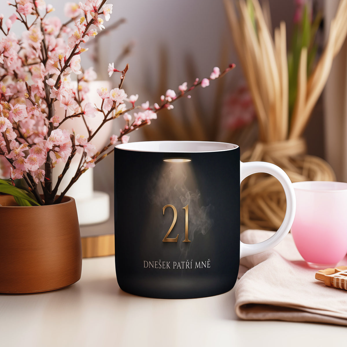 Narozeninový hrnek 21 let – DNEŠEK PATŘÍ MNĚ