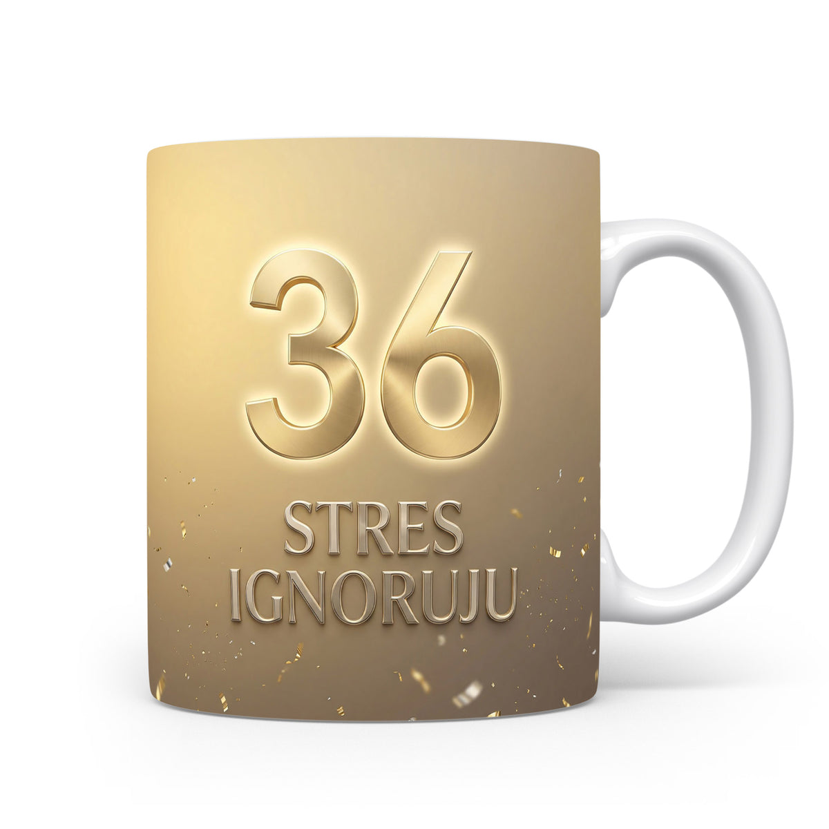 Narozeninový hrnek s věkem 36