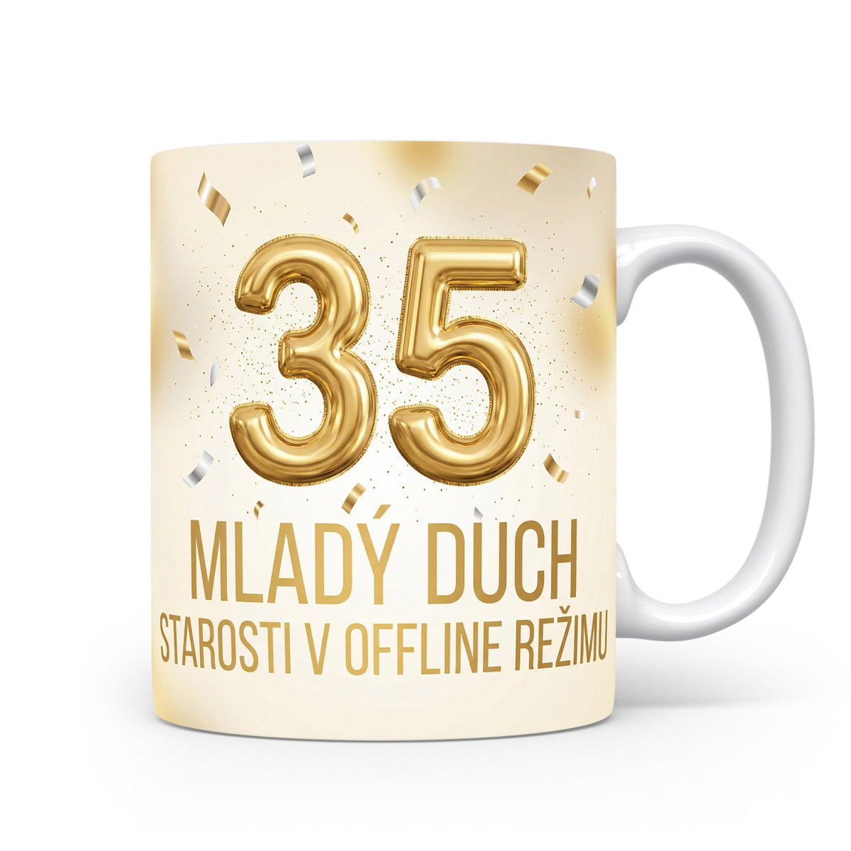 Narozeninový hrnek s číslem 35