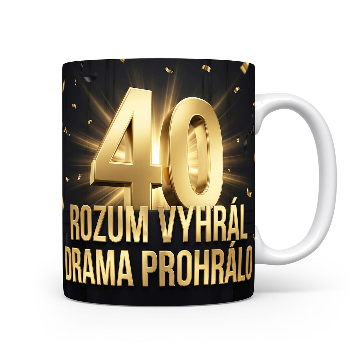 Hrnček s nápisem k 40. narozeninám