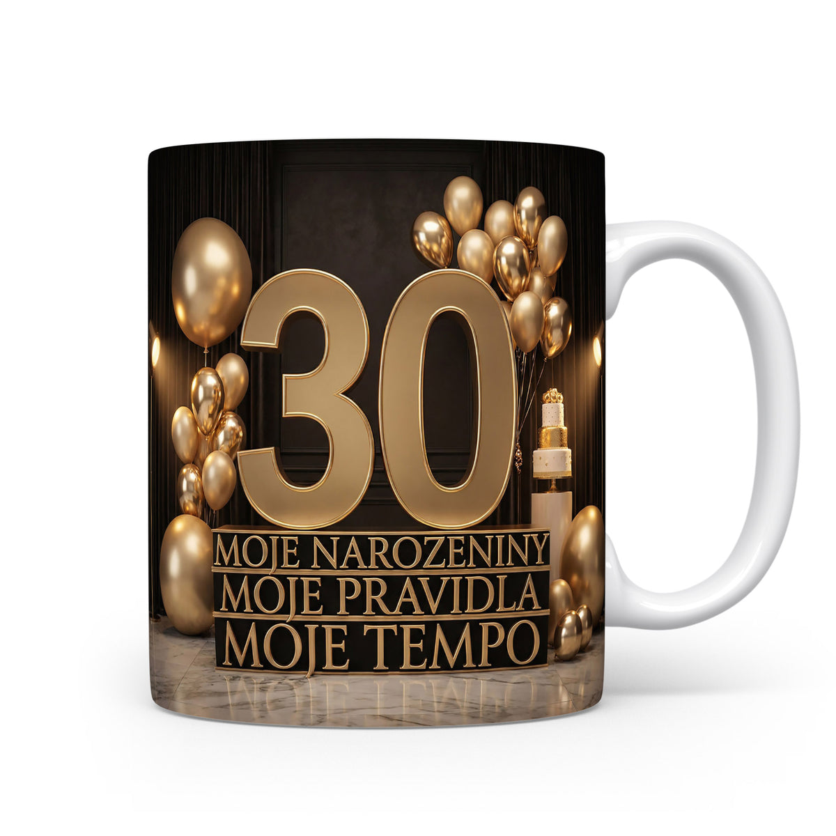 Hrnček s nápisem k 30. narozeninám