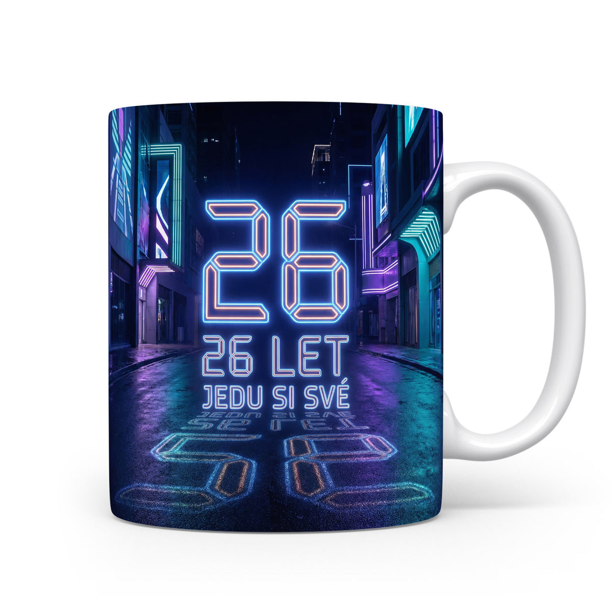 Narozeninový hrnek s věkem 26 let