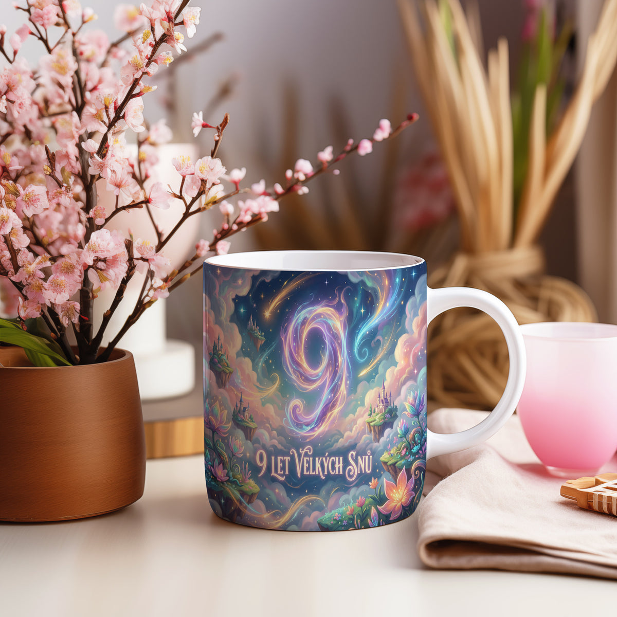 Narozeninový hrnek 9 let – 9 LET VELKÝCH SNŮ