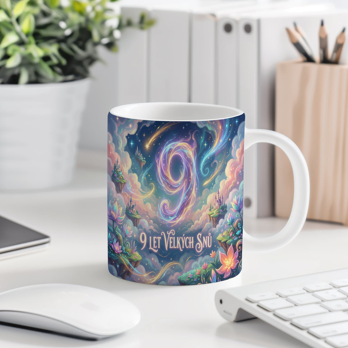Narozeninový hrnek 9 let – 9 LET VELKÝCH SNŮ