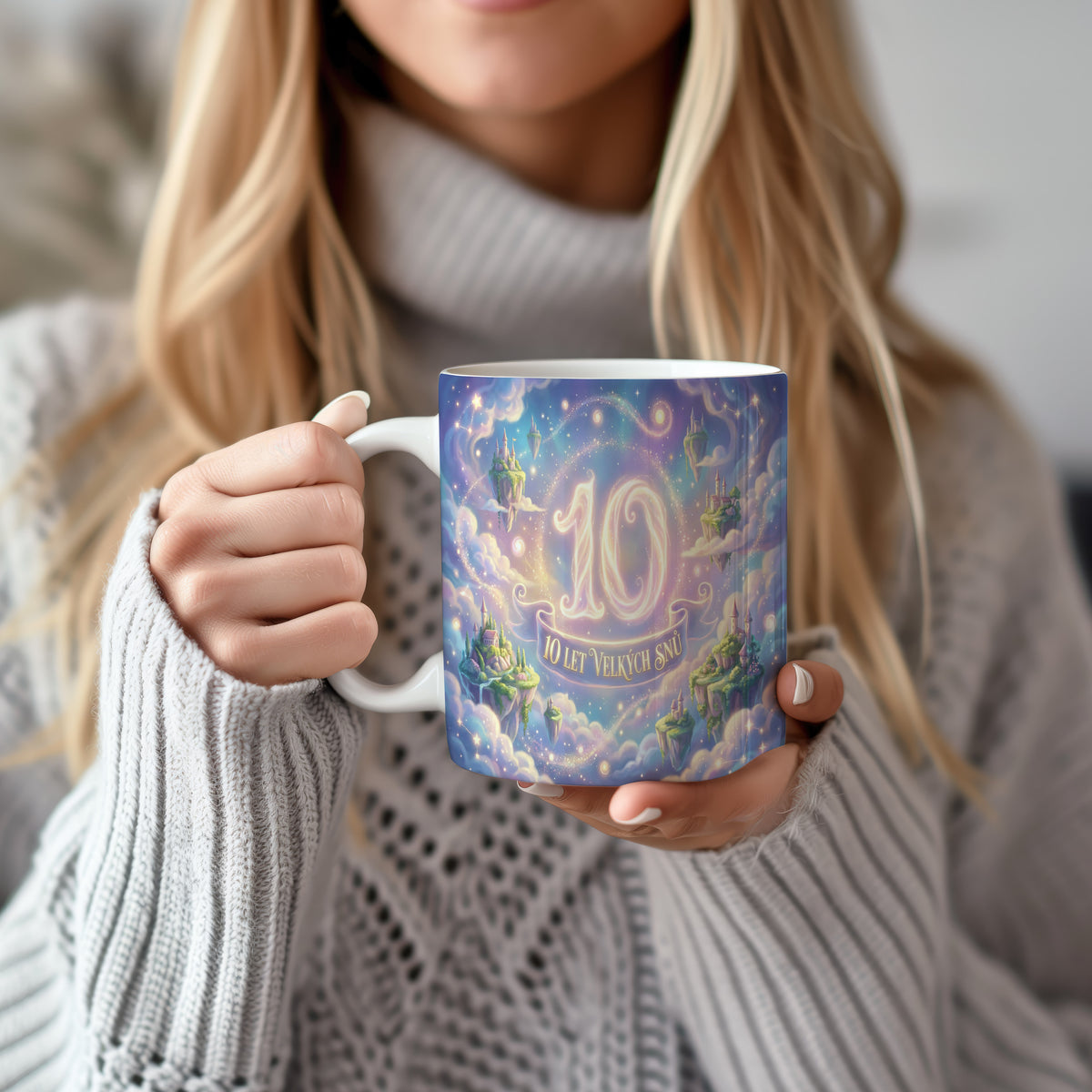Narozeninový hrnek 10 let – 10 LET VELKÝCH SNŮ