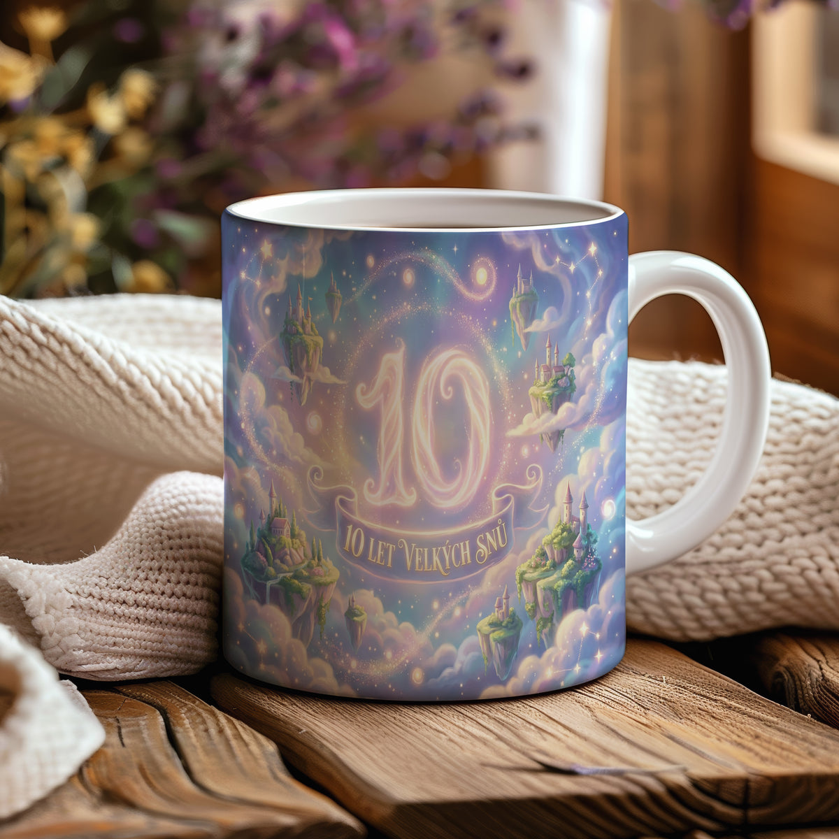 Narozeninový hrnek 10 let – 10 LET VELKÝCH SNŮ