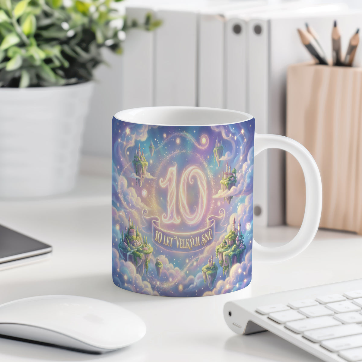 Narozeninový hrnek 10 let – 10 LET VELKÝCH SNŮ