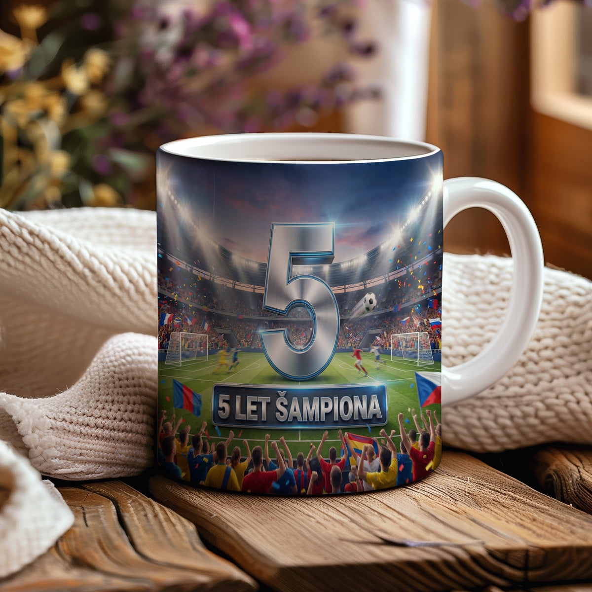 Narozeninový hrnek 5 let – 5 LET ŠAMPIONA