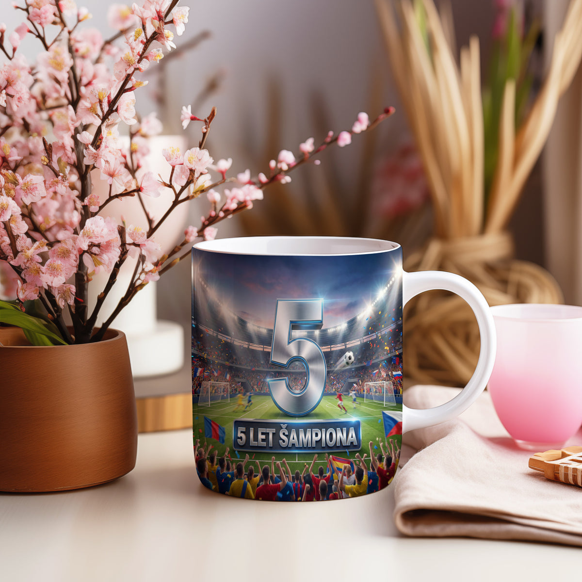Narozeninový hrnek 5 let – 5 LET ŠAMPIONA