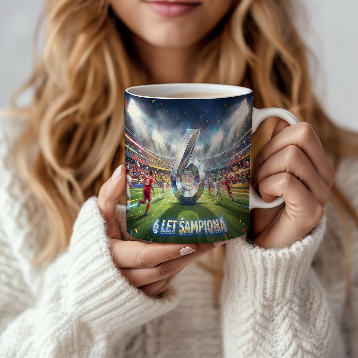Narozeninový hrnek 6 let – 6 LET ŠAMPIONA